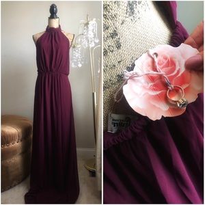 NWT Show Me Your MuMu Collette Dress - Merlot